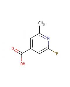 Astatech 2-FLUORO-6-METHYLISONICOTINIC ACID; 0.25G; Purity 95%; MDL-MFCD13188661